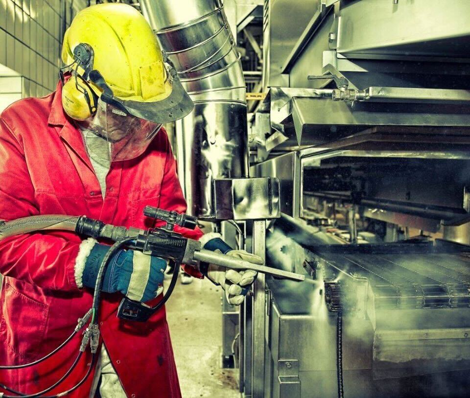 Tørrisrengjøring og tørrisblåsing